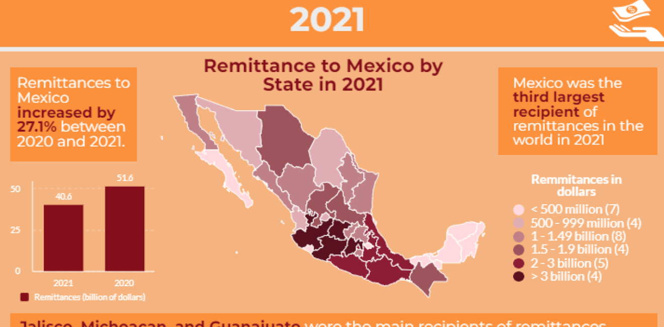 Remittances infographic