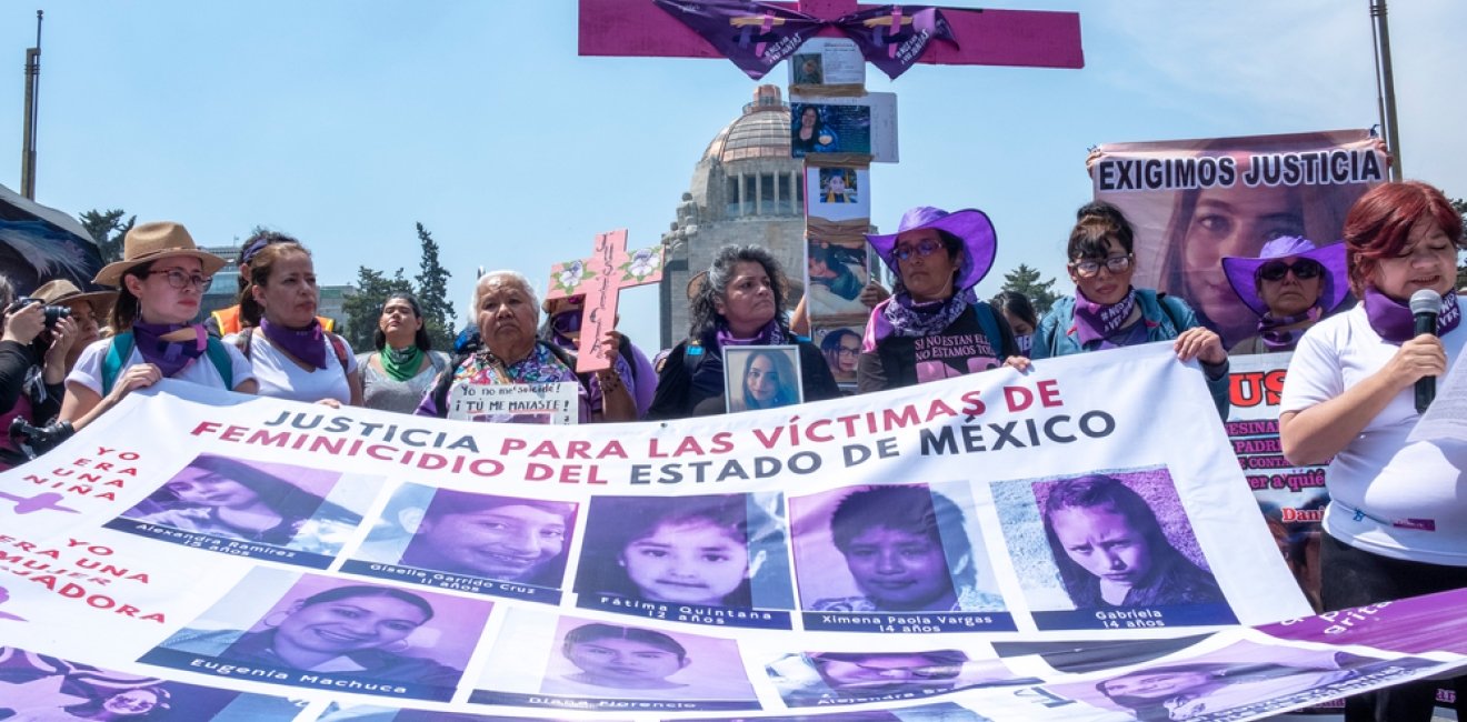 March 8th, 2020. Tens of thousands of Mexican women protest on ‘femicide’ and gender-based violence in Mexico City