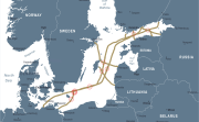 Baltic sea cable break map