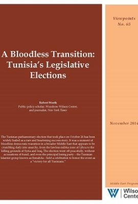 A Bloodless Transition: Tunisia’s Legislative Elections