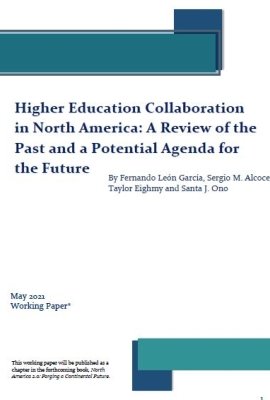 Cover - Higher Education Collaboration in North America: A Review of the Past and a Potential Agenda for the Future