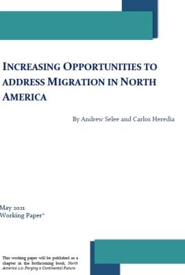 Cover - Increasing Opportunities to Address Migration in North America