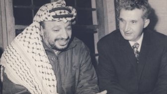 Yasser Arafat & Nicolae Ceausescu, 1974