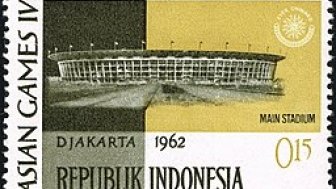 Indonesian Stamp from Asian Games