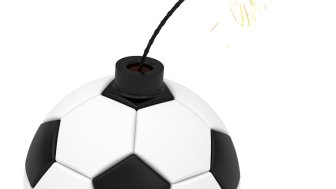 Soccer ball bomb