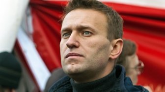 Alexey Navalny. Demonstration in Russia. Russian March on the day of national unity in the Moscow district of Lublino, November 4, 2011, Moscow, Russia