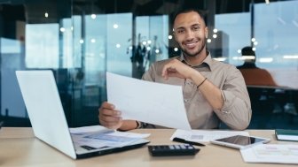 A young African-American male designer