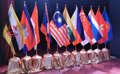 ASEAN flags