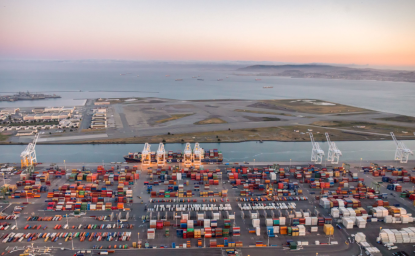 Aerial Photo of Port