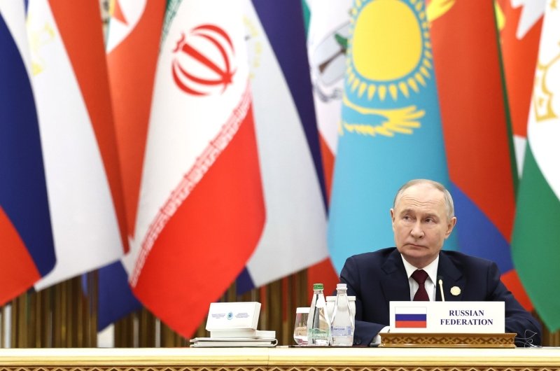 Putin in Turkmenistan, December 2025