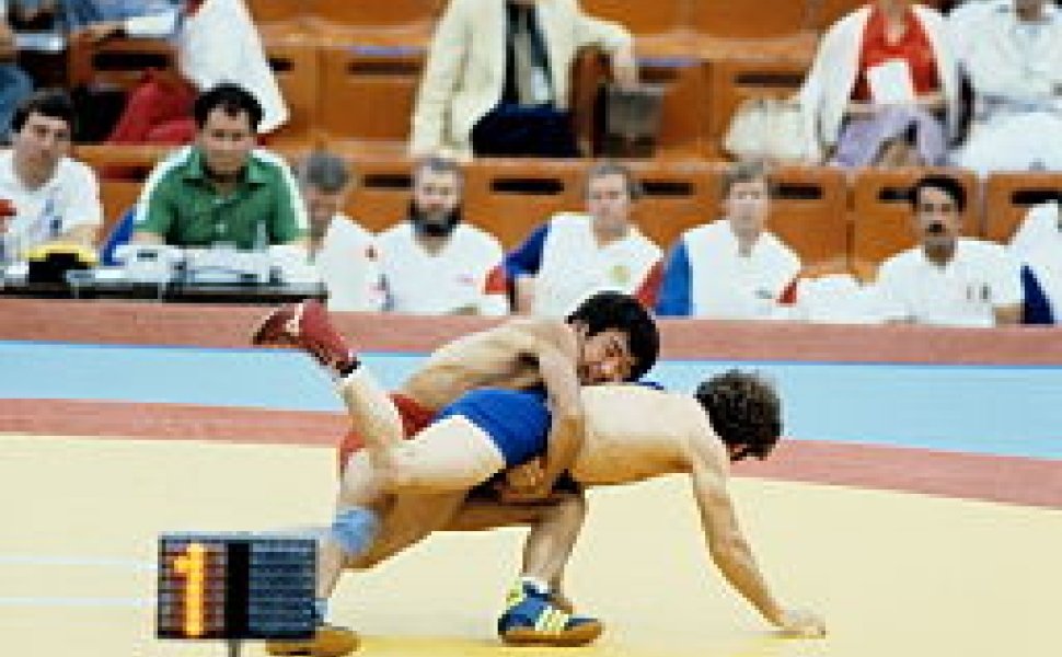 Olympic Wrestling Match