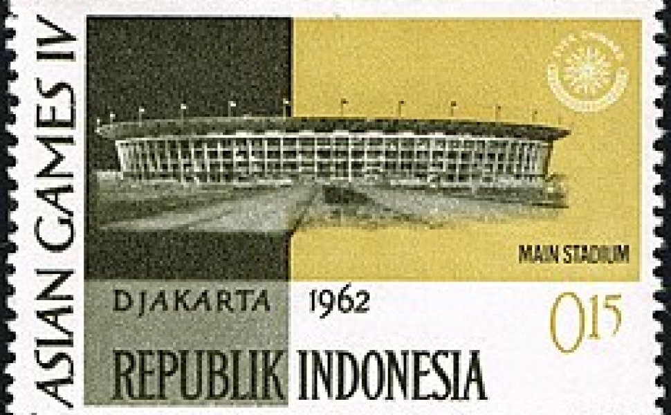 Indonesian Stamp from Asian Games