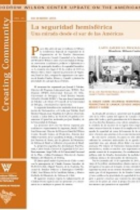 La seguridad hemisférica: Una mirada desde el sur de las Américas