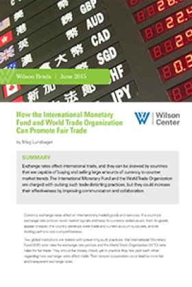 How the International Monetary Fund and World Trade Organization Can Promote Fair Trade