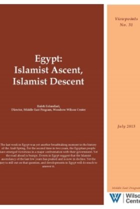 Egypt: Islamist Ascent, Islamist Descent