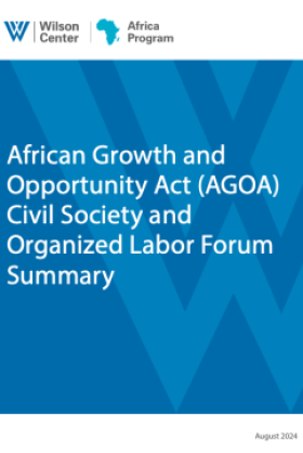 AGOA CSOL Report - Wilson Center