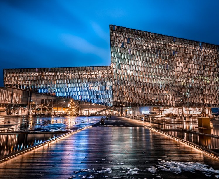 Harpa in Reykjavik, Iceland