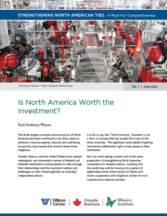Strengthening North American Ties - Cover 1