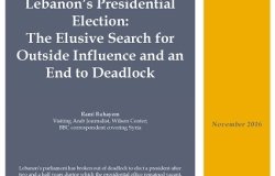 Lebanon’s Presidential Election: The Elusive Search for Outside Influence and an End to Deadlock
