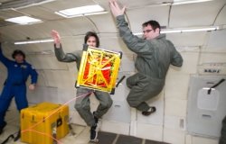 Testing a CubeSat Attitude Control System in Microgravity Conditions