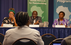 Panelists for the Women and the African Peace and Security Agenda Session