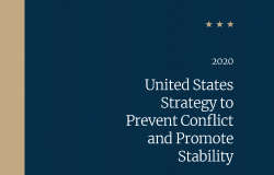 Cover of the United States Strategy to Prevent Conflict and Promote Stability
