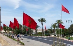 Moroccan Flags 