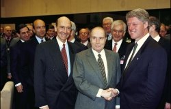 Heads of state from NATO members attend the 1994 Brussels summit