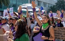 March 8th, 2020. Tens of thousands of Mexican women protest on ‘femicide’ and gender-based violence in Mexico City