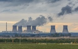 Rivne Nuclear Power Plant, Varash, Rivne oblast, Ukraine. 