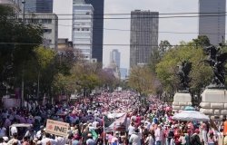 Mexico City INE Protest