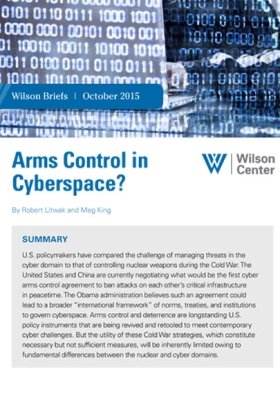 Arms Control in Cyberspace?